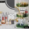 BIEDUM-360-Rotating-Makeup-Organizer-Spinning-3-Tiers-Skincare-Make-Up-Organizer-Perfume-Organizers-Cosmetic-storage-Dresser-Organizer-Countertop-for-Vanity-Lipsticks-Jewelery-BathroomGreen-0-2