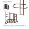 BUCKBURG-Free-Standing-Toilet-Paper-Holder-with-Storage-Holds-4-Mega-Rolls-Sturdy-Durable-Bronze-Bathroom-Toilet-Tissue-Paper-Roll-Holder-with-Dispenser-Stand-0-4