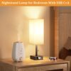 Bedside-Table-Lamp-with-3-Color-Temperatures-300040005000K-Small-Lamp-with-USB-CA-Ports-Nightstand-Lamp-with-3-Color-Modes-by-Pull-Chain-Bedroom-Lamp-for-Living-Read-WorkLED-Bulb-Included-0-4