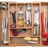 Bellemain-Expandable-Bamboo-Drawer-Organizer-Large-Kitchen-Utensil-Holder-for-Cutlery-Silverware-Flatware-Storage-Utensil-Organizer-for-Kitchen-Drawers-Desk-Junk-Drawer-Organizer-Tray-8-Slot-0-2