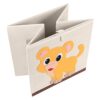 CLCROBD-Foldable-Animal-Cube-Storage-Bins-Fabric-Toy-BoxChestOrganizer-for-Kids-Nursery-13-inch-Llama-0-2