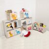 CLCROBD-Foldable-Animal-Cube-Storage-Bins-Fabric-Toy-BoxChestOrganizer-for-Kids-Nursery-13-inch-Llama-0-4