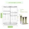 COYAHO-360-Rotating-Makeup-Organizer-Spinning-Bathroom-Organizer-Countertop-Cosmetic-Holder-Shelf-Make-Up-Organizers-and-Storage-for-Bedroom-Transparent-0-5