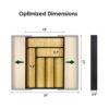 Cozee-Bay-Bamboo-drawer-organizer-utensil-holder-silverware-organizer-and-adjustable-cutlery-tray-with-drawer-dividers-for-kitchen-office-desk-and-bathroom-storage-Black-0-3