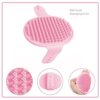 Crafterlife-Small-Animal-Pet-Grooming-Kit-with-Pet-Shedding-Slicker-Brush-Bath-Massage-Glove-Pet-Grooming-Comb-Nail-Clipper-Trimmer-for-Rabbit-Puppy-Kitten-Guinea-Pig-Hamster-Ferret-Pink-0-4