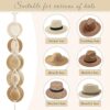 Dahey-Macrame-Hat-Hangers-Hat-Rack-for-Wall-Cowboy-Hat-Organizer-Hanging-Display-Hand-Weaving-Bobo-Hat-Holder-Westen-Decor-for-Wide-Brim-Hats-Bowler-Fedora-Hats-5-Hats-Style-0-4