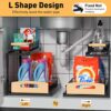 G-TING-Under-Sink-Organizer-2-Tier-L-Shaped-Sliding-Cabinet-Basket-Organizer-Slide-Out-Under-Cabinet-Storage-Multi-Purpose-Pull-Out-Cabinet-Organizer-for-Bathroom-Kitchen-Black-0-1