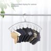 Gliuyiza-Hat-Organizer-for-Baseball-Caps2-Pack-Hat-Hangers-for-Closet-with-20-ClipsStainless-Steel-Hat-Rack-HolderBaseball-Cap-Organizer-for-Any-Type-of-Hats-0-0