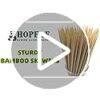 HOPELF-6-Natural-Bamboo-Skewers-for-BBQAppetiserFruitCocktailKabobChocolate-FountainGrillingBarbecueKitchenCrafting-and-Party-4mm-More-Size-Choices-81012141630100-PCS-0-5