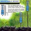 JMBay-Rain-Gauge-Freeze-Proof-rain-Gauge-Outdoor-Best-Rated-Rain-gauges-for-Yard-with-Stake-Decorative-rain-Measure-Gauge-for-Garden-Deck-Lawn-with-Large-Numbers-Adjustable-Height-0-5