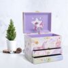 Jewelkeeper-Musical-Jewelry-Box-with-2-Pullout-Drawers-Unicorn-Gifts-For-Girls-Storage-Box-with-Glitter-Rainbow-and-Stars-Unicorn-Design-Unicorn-Music-Box-in-the-Tune-of-Beautiful-Dreamer-0-3
