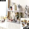 KSDSOAM-2-Tiers-Bathroom-Countertop-Organizer-Cosmetics-Skincare-organizer-Holder-for-Perfume-Bathroom-Organizers-and-Storage-for-Dresser-Vanity-Tray-Sink-Clear-0-3