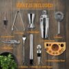 Karabakh-Cocktail-Shaker-Set-Cocktail-kit-Bar-Set-Bartender-Kit-Cocktail-Set-4-Pcs-Whiskey-Bullet-Set-with-Unique-Bamboo-Stand-20-Page-Bourbon-Cocktail-Recipes-Booklet-Desired-Gift-Idea-Bar-Kit-0-1