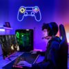 Kavaas-Gamer-Neon-Sign-Game-Controller-Neon-Sign-for-Gamer-Room-Decor-Gaming-Neon-Sign-for-Teen-Boy-Room-Decor-LED-Game-Neon-Sign-Gaming-Wall-decor-Best-Gamer-Gifts-for-Boys-Kids-0-2