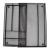 Koshiyo-Expandable-Mesh-Metal-Cutlery-Tray-6-Compartments-Kitchen-Drawer-Organizer-for-Utensil-Flatware-Dividers-Cutlery-Black-6-Compartments-0-1