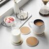LIFVER-Drink-Coasters-with-Holder-Absorbent-Coaster-Sets-of-6-Marble-Style-Ceramic-Drink-Coaster-for-Tabletop-ProtectionSuitable-for-Kinds-of-Cups-Wooden-Table-Cool-Home-Decor-4-Inches-0-3