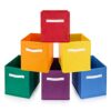 Luv-Color-Rainbow-Bins-for-Organization-Set-of-Six-Cube-Storage-Bins-105-X-105-Storage-Bins-for-Bedroom-Organization-Cubby-Storage-Bins-Or-Rainbow-Decor-for-Classroom-Playroom-Or-Cube-Organizer-0
