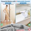 MABOGU-Electric-Spin-Scrubber-Cordless-Shower-Scrubber-with-8-Replaceable-Brush-Heads-Bathroom-Scrubber-Dual-Speeds-Shower-Cleaning-Brush-with-Extension-Arm-for-Bathroom-Tub-Tile-FloorGreyWhite-0-0