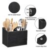 Megsooul-Utensil-HolderWooden-Utensil-Holder-for-Kitchen-CounterLarge-Cooking-Utensil-HolderRustic-Utensil-Organizer-for-CountertopWooden-Cooking-Tools-StorageKitchen-Utensil-Organizer-0-0