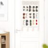 Mkono-Sunglasses-Organizer-Holder-Macrame-Hanging-Glasses-Storage-Organizer-Boho-with-15-Pockets-and-Decorative-Tassels-Decor-Woven-Eyewear-Display-for-Wall-and-Door-0-2