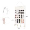Mkono-Sunglasses-Organizer-Holder-Macrame-Hanging-Glasses-Storage-Organizer-Boho-with-15-Pockets-and-Decorative-Tassels-Decor-Woven-Eyewear-Display-for-Wall-and-Door-0-4