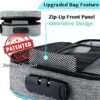 OZCHIN-Smell-Proof-Bag-with-Combination-Lock-Stash-Bag-File-Organizer-Case-Container-Medicine-Lock-Box-Travel-Odorless-Storage-Bag-Great-Gift-for-Friend-0-2