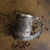 Ottalent-Noric-Viking-Ship-Draon-Drakkar-Beer-Mug-Stainless-Steel-Liner-Bronze-Color-Viking-Warrior-Coffee-Cup-Stein-for-Collectible-Gift-17oz-0-3