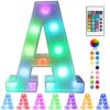 Pooqla-Colorful-LED-Marquee-Letter-Lights-with-Remote--Light-Up-Marquee-Signs--Party-Bar-Letters-with-Lights-Decorations-for-the-Home-Multicolor-A-0