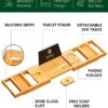 ROYAL-CRAFT-WOOD-Foldable-Bathtub-Tray-Caddy-Bamboo-Bathtub-Tray-Expandable-Bath-Tub-Table-Caddy-with-Extending-Sides-Free-Soap-Dish-0-1