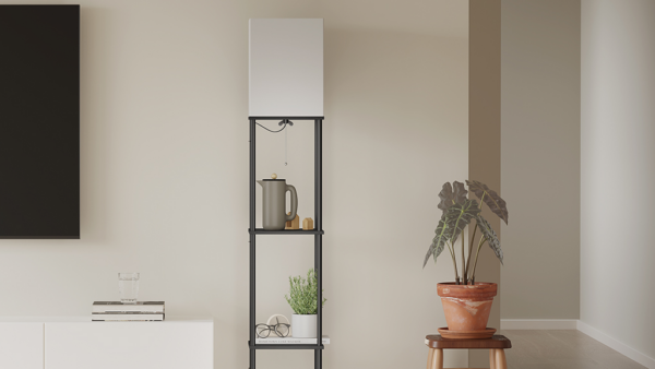 SUNMORY-Floor-Lamp-with-Shelves-Modern-Square-Standing-Lamp-with-3-Color-Temperature-Bulb-Corner-Display-Bookshelf-Lamp-for-Living-Room-and-BedroomBlack-0