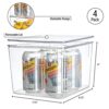 Sorbus-Medium-Plastic-Storage-Bins-with-Lids-for-Kitchen-Organization-Pantry-Organizers-and-Storage-Fridge-Organizer-Cabinet-Organizer-Refrigerator-Organizer-Bins-Clear-Storage-Bins-4-pack-0-0
