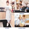 StepRite-Kitchen-Mats-2PCS-Kitchen-Rugs-Cushioned-Anti-Fatigue-Kitchen-Mats-for-Floor-Non-Slip-Standing-Desk-Mat-Waterproof-Kitchen-Rug-Set-for-Kitchen-Floor-Office1733017347Black-0-4