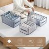 TOSHISON-Wardrobe-Clothes-Organizer-12-grids-Storage-Dresser-Drawer-Organizers-for-ClothingPants-JeansT-ShirtsSocksSkirtsJeans-LeggingBra-Underwear-for-Closet-0-3