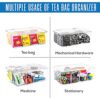 Utopia-Home-3-Pack-Tea-Bag-Organizer-Stackable-Tea-Bag-Storage-Organizer-with-Lid-Tea-bag-holder-For-Kitchen-Organizers-and-Storage-Multi-Functional-Kitchen-Organizer-Home-organizer-Clear-0-4