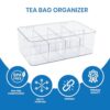 Utopia-Home-3-Pack-Tea-Bag-Organizer-Stackable-Tea-Bag-Storage-Organizer-with-Lid-Tea-bag-holder-For-Kitchen-Organizers-and-Storage-Multi-Functional-Kitchen-Organizer-Home-organizer-Clear-0-5