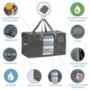 VENO-8-Pack-Large-Heavy-Duty-Moving-Bag-College-Dorm-Essentials-Clothes-Storage-Organizer-Moving-Bags-with-Zipper-Collapsible-Storage-Bins-with-Window-Bedroom-Storage-Gray-wWindow-8-Pack-0-2