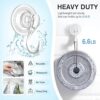 VISV-Suction-Cup-Hooks-Small-Clear-Heavy-Duty-Vacuum-Suction-Hooks-with-Wipes-Shower-Suction-Cup-Hangers-Removable-Reusable-Window-Glass-Door-Suction-Holder-for-Bathroom-Kitchen-Decor-4-Pcs-0-1
