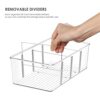 Vtopmart-4-Pack-Food-Storage-Organizer-Bins-Clear-Plastic-Bins-for-Pantry-Kitchen-Fridge-Cabinet-Organization-and-Storage-Compartment-Holder-Packets-Snacks-Pouches-Spice-Packets-0-1