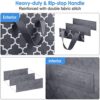 WISELIFE-Storage-Bags-3-Pack100L-Large-Blanket-Clothes-Organization-and-Storage-Containers-for-ComfortersBedding-Foldable-Organizer-with-Reinforced-Handle-Clear-Window-Sturdy-ZippersGray-0-4