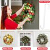 Wreath-Hangers-for-Front-Door12-in-Door-Hanger-Hook-Clear-Wreath-Hanger2-Pack-Non-Scratch-Over-The-Door-Hooks-Fall-Halloween-Christmas-Decorations-Indoor-OutdoorWelcome-Sign-for-Front-Door-Decor-0-0