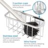 iDesign-Gia-Stainless-Steel-Dish-Sponge-Holder-Basket-with-Suction-Cups-Ideal-for-Kitchen-Sinks-and-Bathroom-Organization-Set-of-1-Polished-0-3