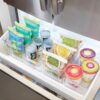 iDesign-Plastic-Fridge-and-Freezer-Organizer-Bin-with-Integrated-Handles--10-x-5-x-6-Clear-0-4