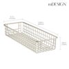 mDesign-Metal-Wire-Food-Storage-Shallow-Basket-Organizer-with-Handles-for-Organizing-Kitchen-Cabinets-Pantry-Shelf-Bathroom-Laundry-Room-Closets-Garage-Concerto-Collection-4-Pack-Satin-0-2