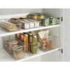 mDesign-Metal-Wire-Food-Storage-Shallow-Basket-Organizer-with-Handles-for-Organizing-Kitchen-Cabinets-Pantry-Shelf-Bathroom-Laundry-Room-Closets-Garage-Concerto-Collection-4-Pack-Satin-0-5