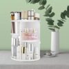 seinlife-360-Rotating-Makeup-OrganizerDIY-Adjustable-Spinning-HolderFoldable-Cosmetic-Storage-Display-boxLarge-Capacity-Make-up-Caddy-ShelfFits-Countertop-Vanity-and-Bathroom-WHITE-0-4