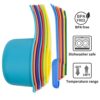 zoyizi-Measuring-Cups-and-Spoons-Set-of-15-Plastic-Measuring-Cups-and-Spoons-for-BakingKitchen-Engraved-MetricUS-Markings-for-LiquidDry-Measuring-BPA-Free-Colorful-Measuring-Cups-Spoons-Set-0-3